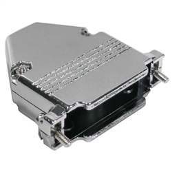 D-Sub hood.  Metal.  25 position